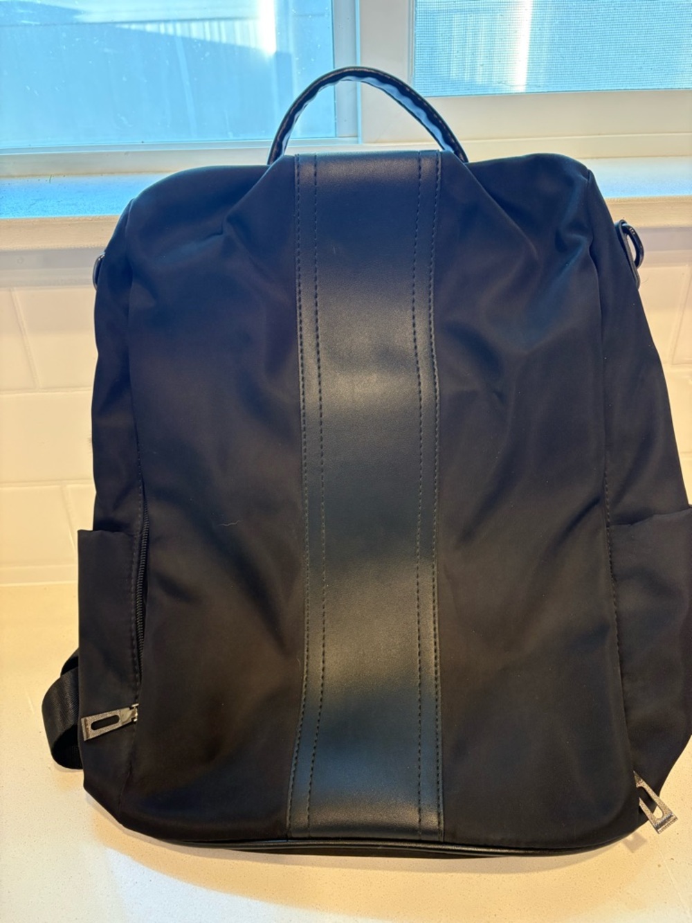 Water Resistant Nylon Shoulder Bag